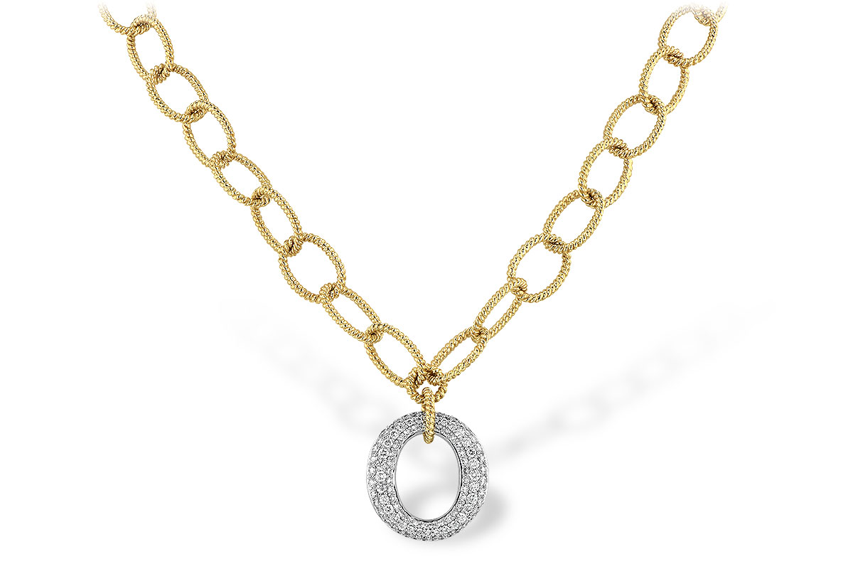 B244-65030: NECKLACE 1.02 TW (17 INCHES)