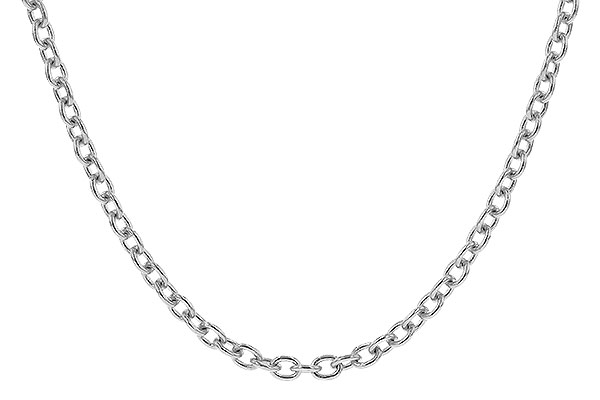 B328-34121: CABLE CHAIN (20IN, 1.3MM, 14KT, LOBSTER CLASP)
