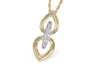 D327-38694: NECKLACE .22 TW