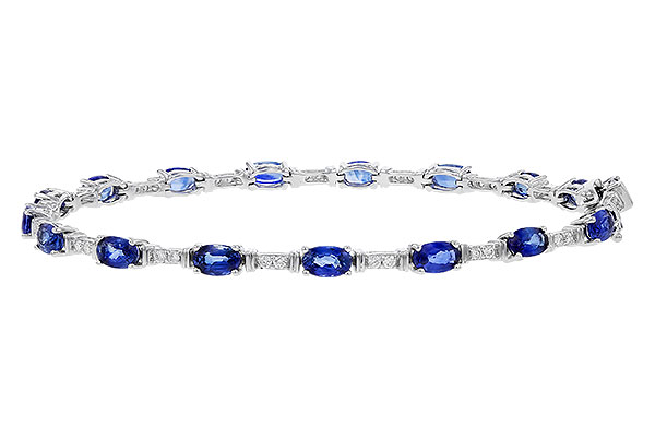 E329-20539: BRACELET 4.92 SAPPHIRE 5.24 TGW (7")