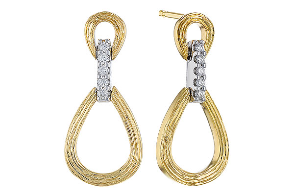 F329-19575: EARRINGS .07 TW