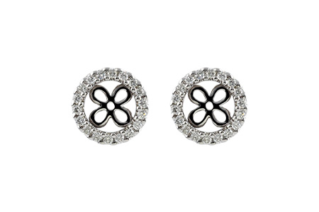 G241-95021: EARRING JACKETS .30 TW (FOR 1.50-2.00 CT TW STUDS)