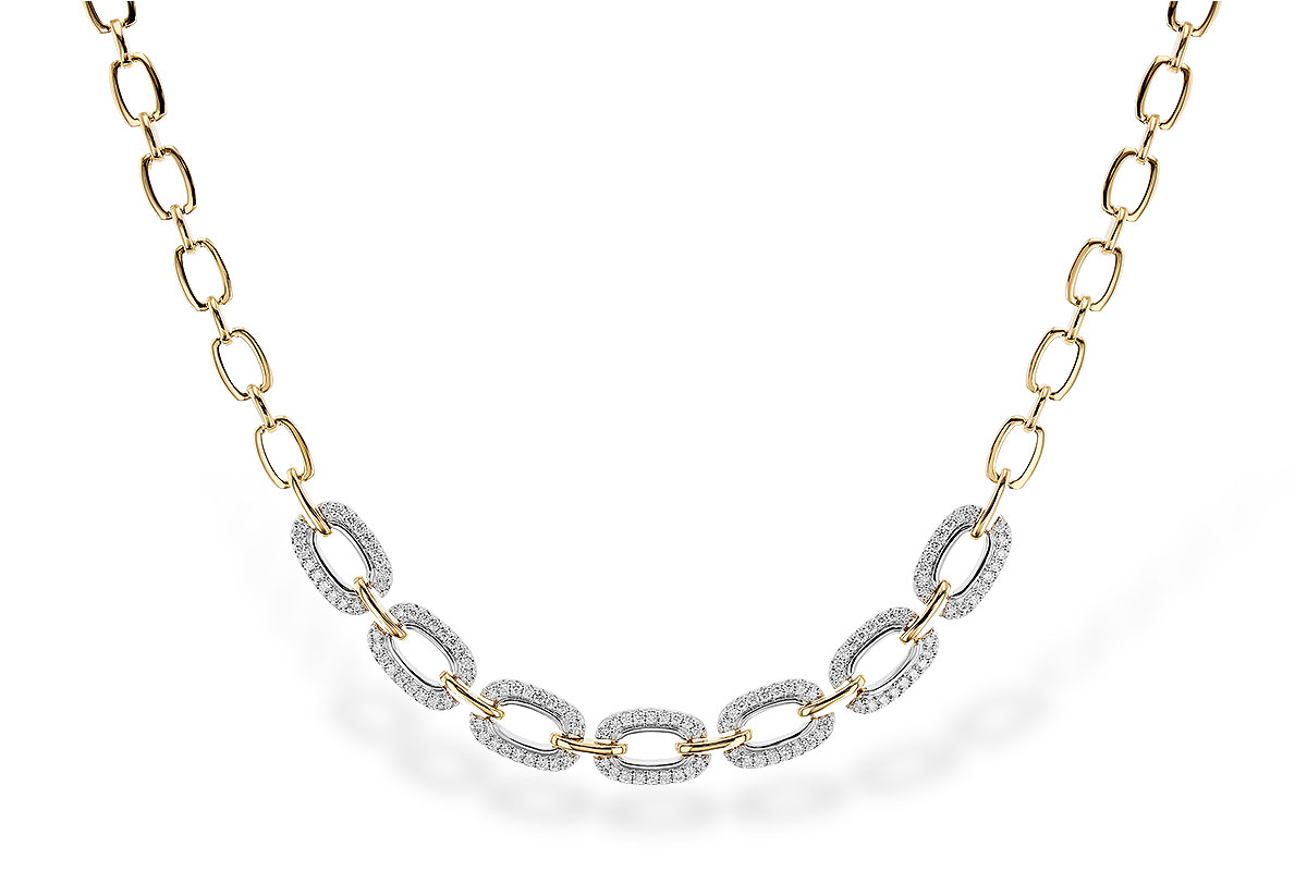 G328-28657: NECKLACE 1.95 TW (17 INCHES)