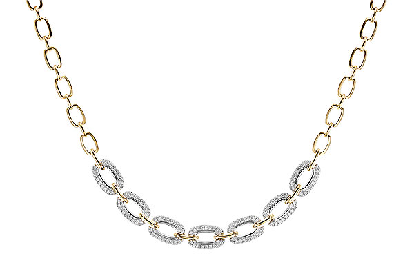 G328-28657: NECKLACE 1.95 TW (17 INCHES)