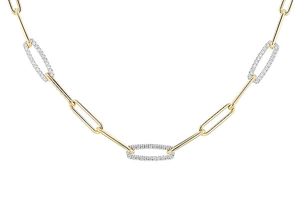 H328-27812: NECKLACE .75 TW (17 INCHES)