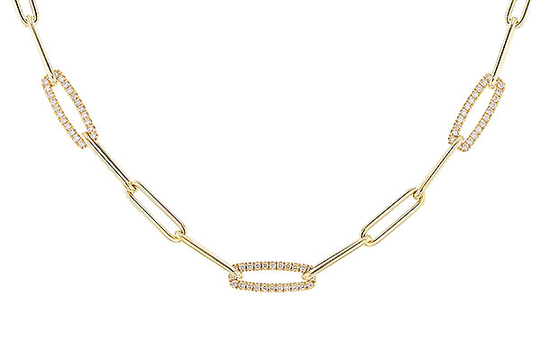 H328-27812: NECKLACE .75 TW (17 INCHES)