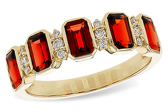 K329-21402: LDS RG 1.62 TW GARNET 1.74 TGW