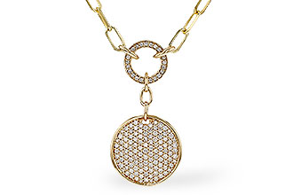 L329-20475: NECKLACE .92 TW (17")
