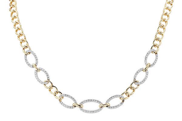 M328-29584: NECKLACE 1.12 TW (17")(INCLUDES BAR LINKS)