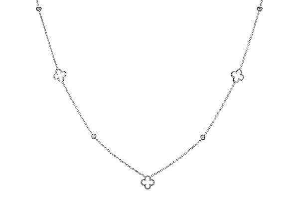 G329-20503: NECKLACE .20 TW (18")